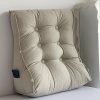 Triangular Wedge Lumbar Pillow Headboard Backrest Sofa Bed Cushion Home Decor