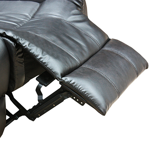 Burbank Recliner Bonded Leather – BLACK – 1 Seater