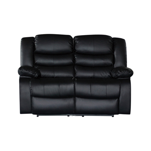Shenley Recliner Bonded Leather – Black, 2 Seater