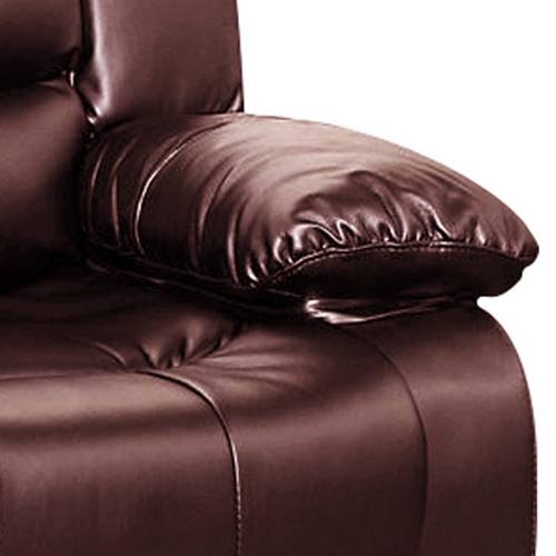 Shenley Recliner Bonded Leather – Brown, 2 Seater