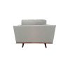 Paducah Sofa Beige Fabric Modern Lounge Set for Living Room Couch with Wooden Frame – 1 Seater