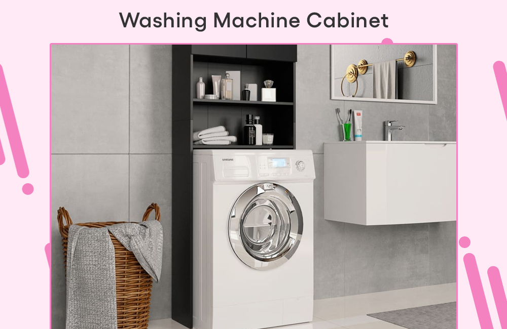 washing machine cabinets