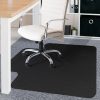 Carpet Floor Office Home Computer Work Chair Mats Vinyl PVC Plastic – Black