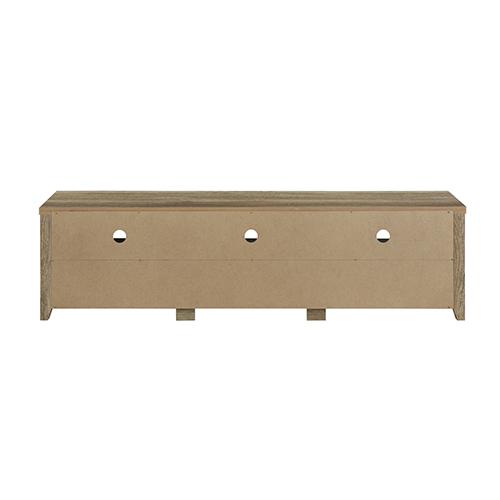 Crosby TV Cabinet 3 Storage Drawers with Shelf Natural Wood like MDF Entertainment Unit in Oak Colour