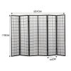Takoma Free Standing Foldable  Room Divider Privacy Screen Frame