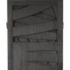 Andrew Room Divider Folding Screen Partition Multi Sizes Wood Blcak – 4