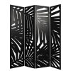 Andrew Room Divider Folding Screen Partition Multi Sizes Wood Blcak – 4
