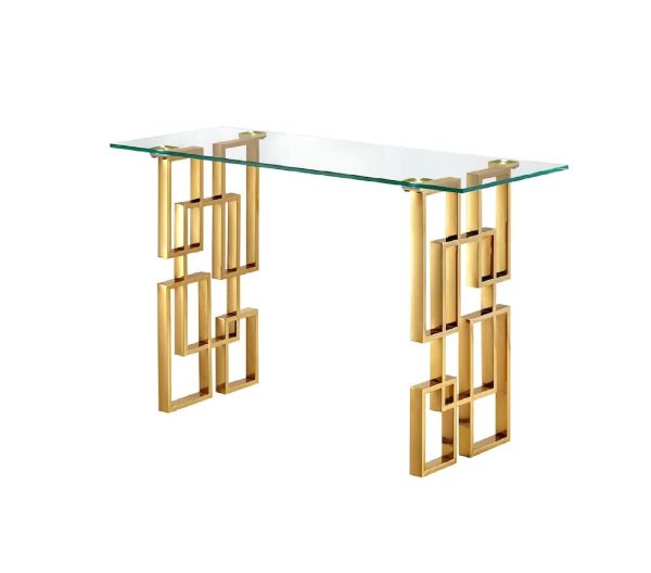 Royale Console Table – Gold