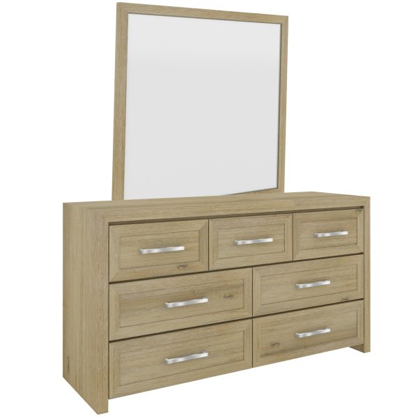 Gracelyn Set of 2 Bedside 3 Drawers Dresser Mirror Bedroom Cabinet – Smoke