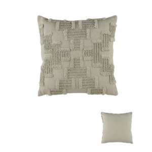 Accessorize Roseto Square Filled Cushion 45cm x 45cm – Sage