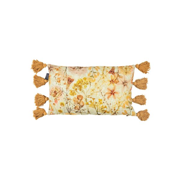 Bedding House Wildflower Yellow Filled Oblong Cushion