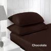 Accessorize 250TC Fitted Sheet Set – SINGLE, Chocolate