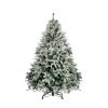 Christmas Tree Fairy Lights Snow Flocked Xmas Ornaments Decor – 2.1 M