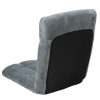 Adjustable Cushioned Floor Gaming Lounge Chair – 99 x 41 x 12 cm, Grey