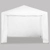 3m x 3m Wallaroo Outdoor Party Wedding Event Gazebo Tent – White
