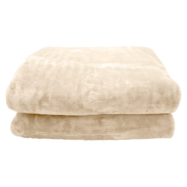 Laura Hill 600GSM Faux Mink Blanket Double-Sided Queen Size