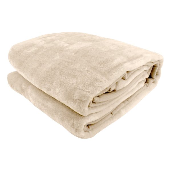 Laura Hill 600GSM Faux Mink Blanket Double-Sided Queen Size