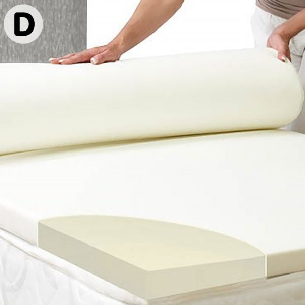 Laura Hill High Density Mattress foam Topper – DOUBLE, 5 cm