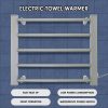 Pronti Heated Electric Towel Bathroom Rack EV-90 – Silver