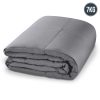 Laura Hill Weighted Blanket Heavy Quilt Doona – Grey, 7 KG