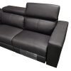 Genuine Leather 6 Seater Corner Sofa With 2 Electric Recliners And Reversible Console