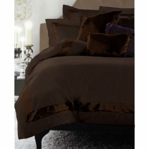 Sequins Chocolate Quilt Cover Set King