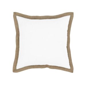 Hampton Linen Filled Cushion 50 x 50 cm White