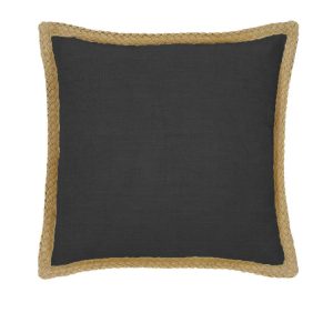 Mornington Linen Cushion Cover 50 x 50 cm Charcoal