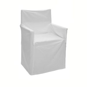 Alfresco 100% Cotton Director Chair Cover – Plain White