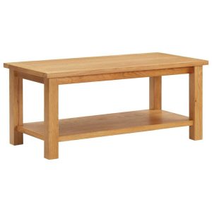 Oak Wood Coffee Table