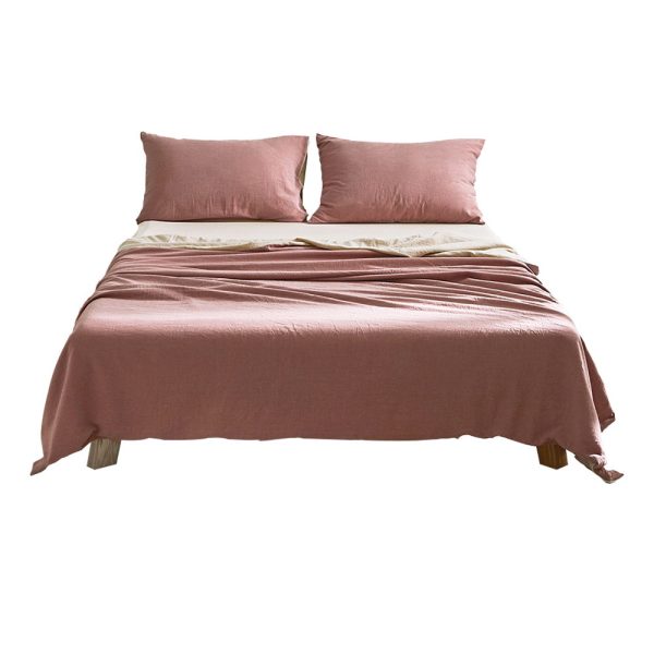 Cosy Club Washed Cotton Sheet Set