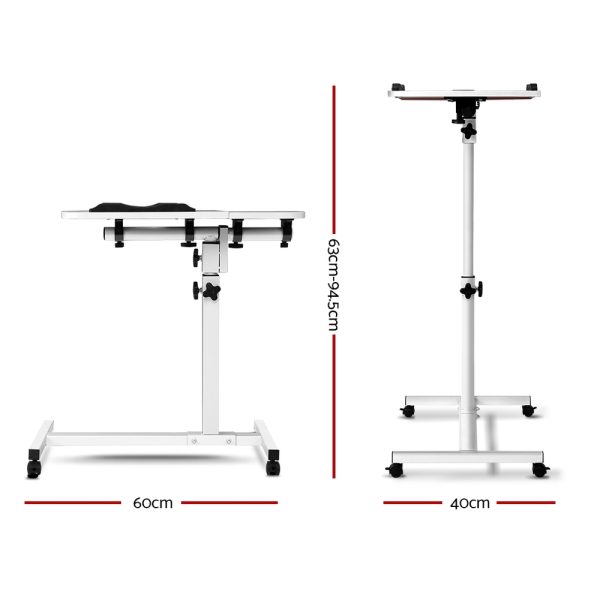 Laptop Table Desk Adjustable Stand With Fan