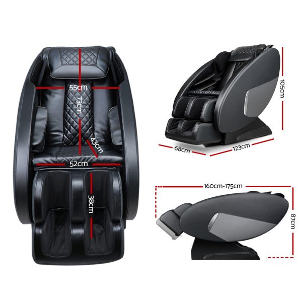 Electric Massage Chair Recliner Shiatsu Zero Gravity Heating Massager