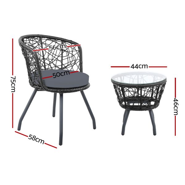 Outdoor Patio Chair and Table