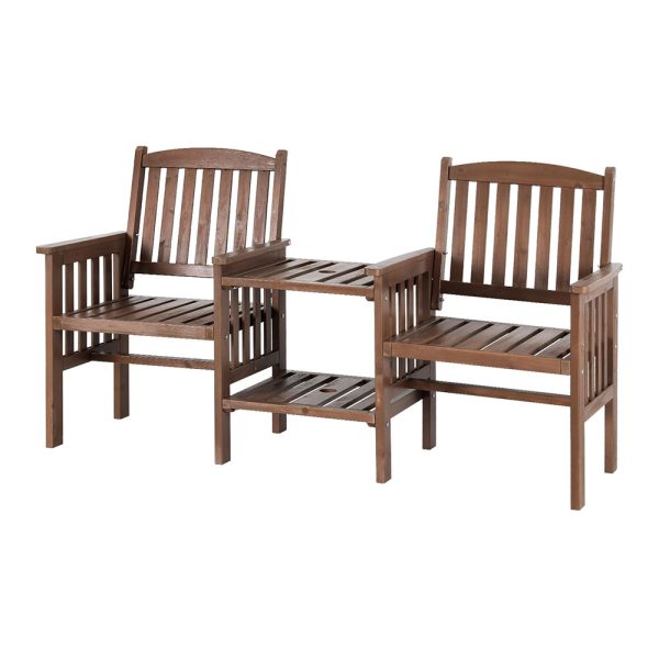 Garden Bench Chair Table Loveseat Wooden Outdoor Furniture Patio Park