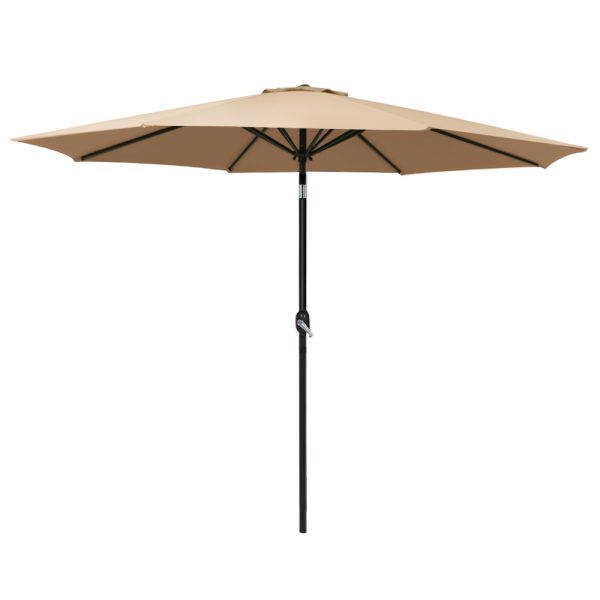 Outdoor Umbrella 3m Umbrellas Beach Garden Tilt Sun Patio Deck Pole UV