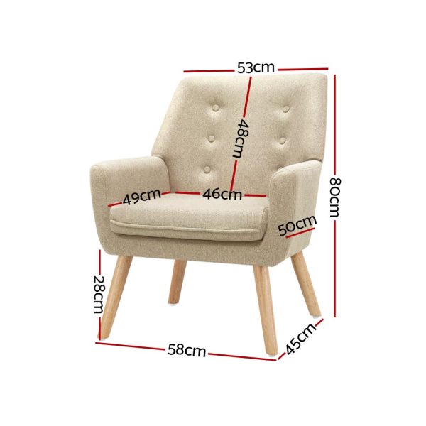 Fabric Dining Armchair