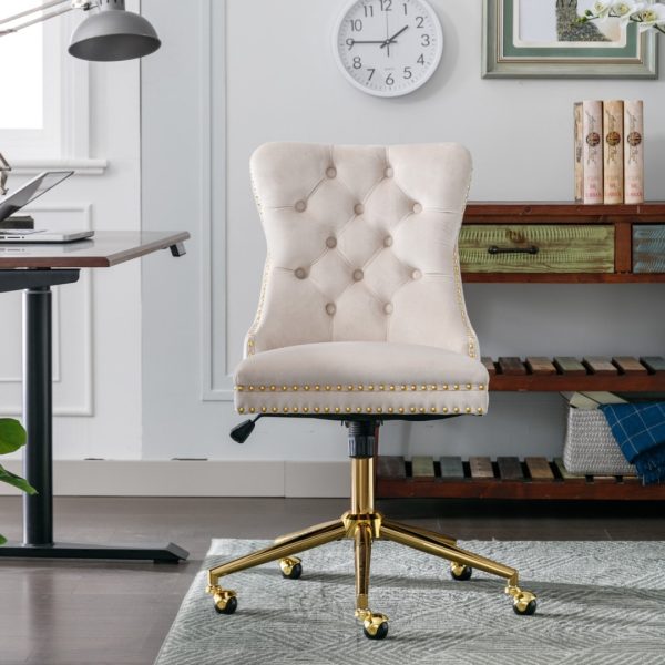 Velvet Home Office Chair