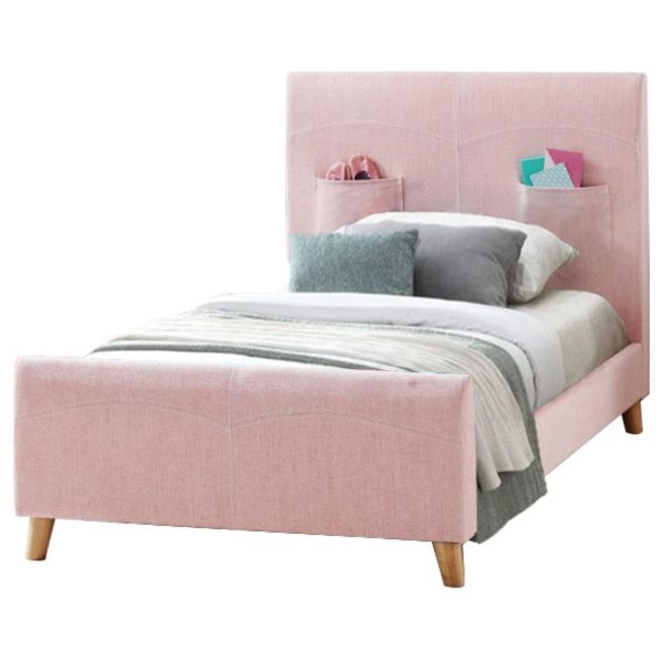 Altamonte Kids Bed Fabric Upholstered Children Kid Timber Frame