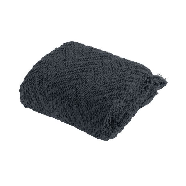 Ezra Knitted Throw Rug