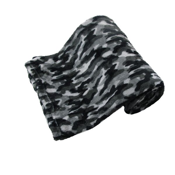 190GSM Boys Cool Ultra Soft Coral Fleece Throw 127 x 152cm