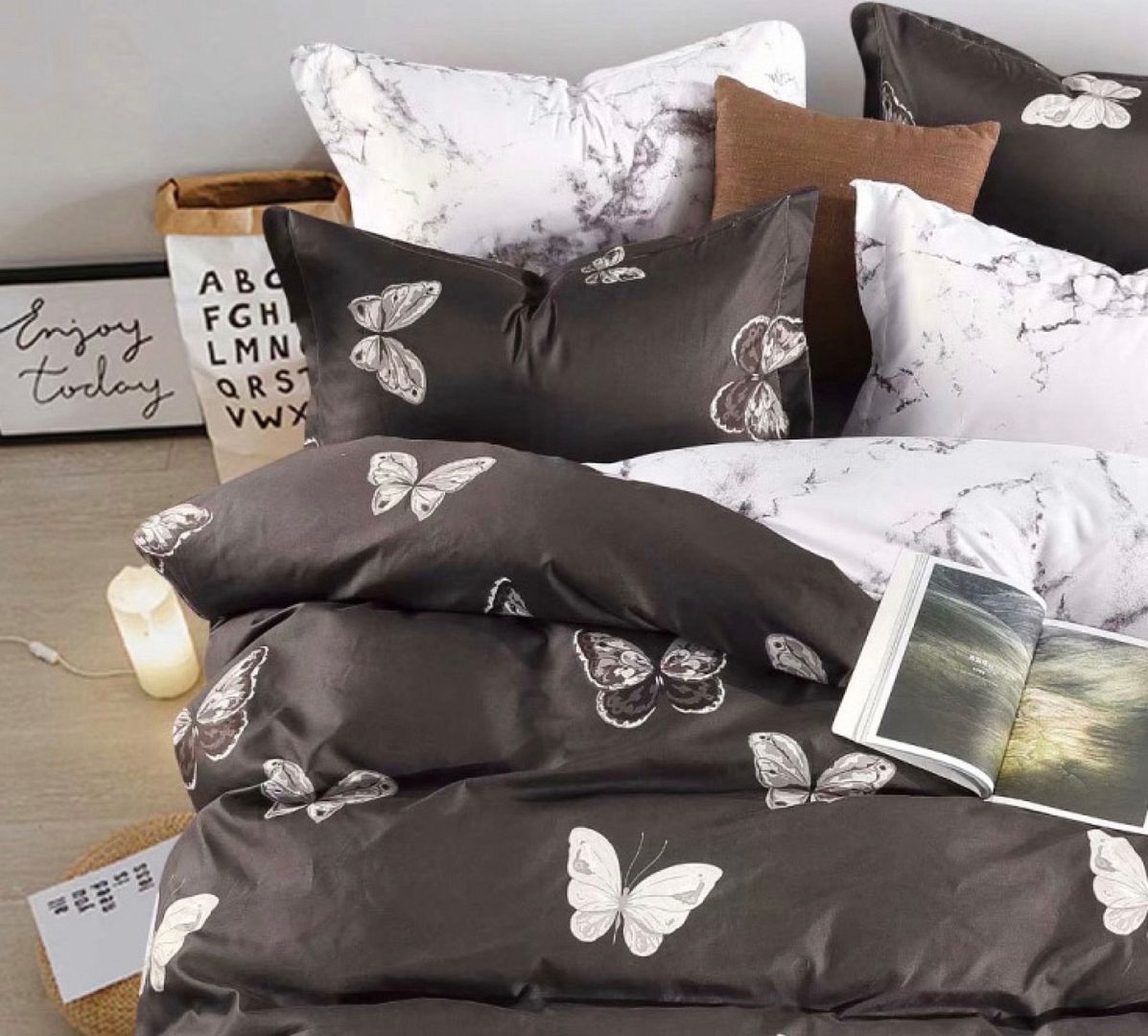 Butterfly Quilt/Doona/Duvet Cover Set