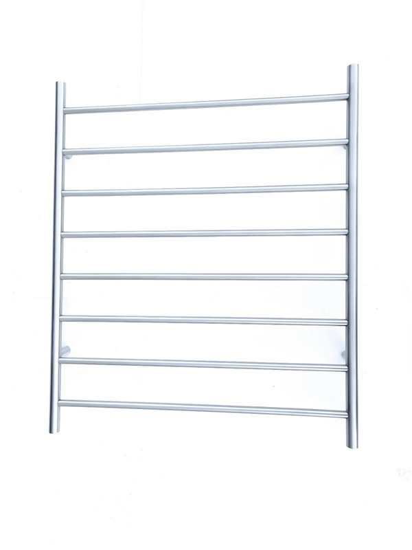 Premium Brushed Chrome Towel Rack – 8 Bars, Round Design, AU Standard, 1000x850mm Wide