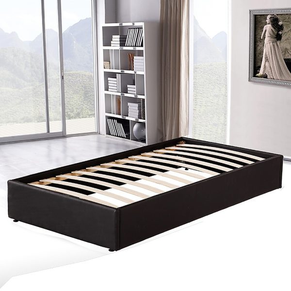 PU Leather Bed Ensemble Frame