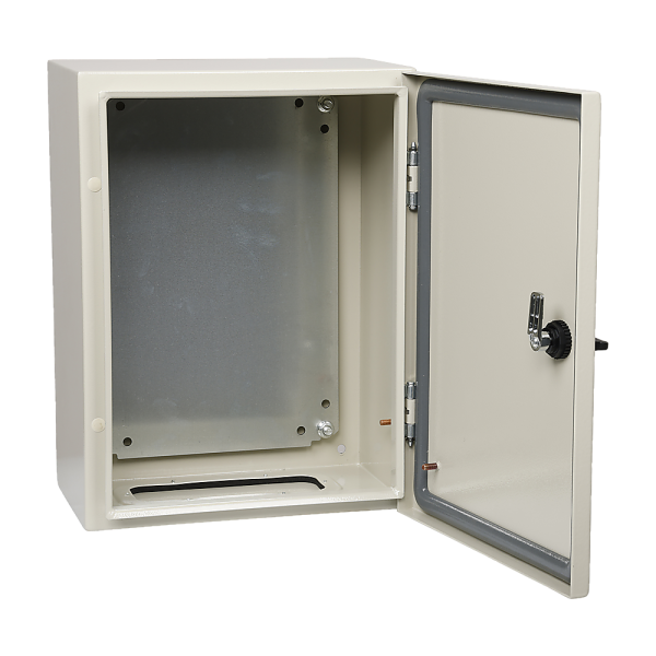 Carbon Steel Electrical Enclosure Box IP65 Wall Mount 400 x 300 x 200 mm