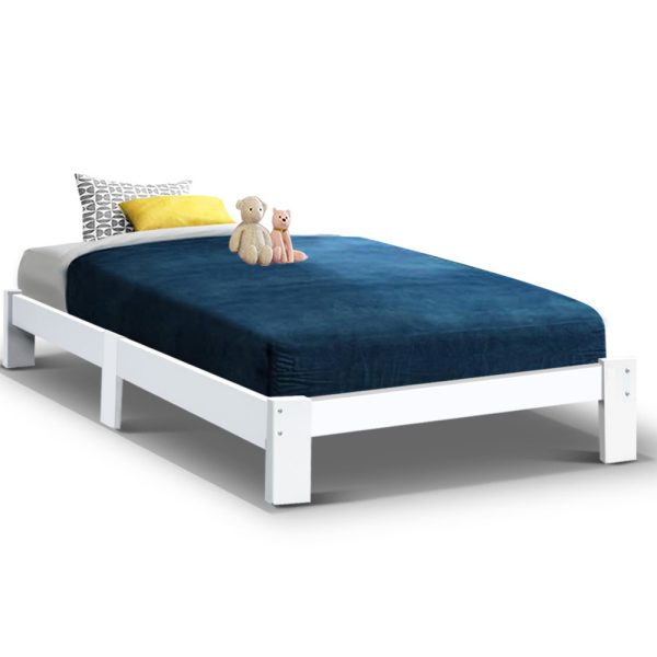 Bed Frame Wooden Mattress Base Timber Platform JADE