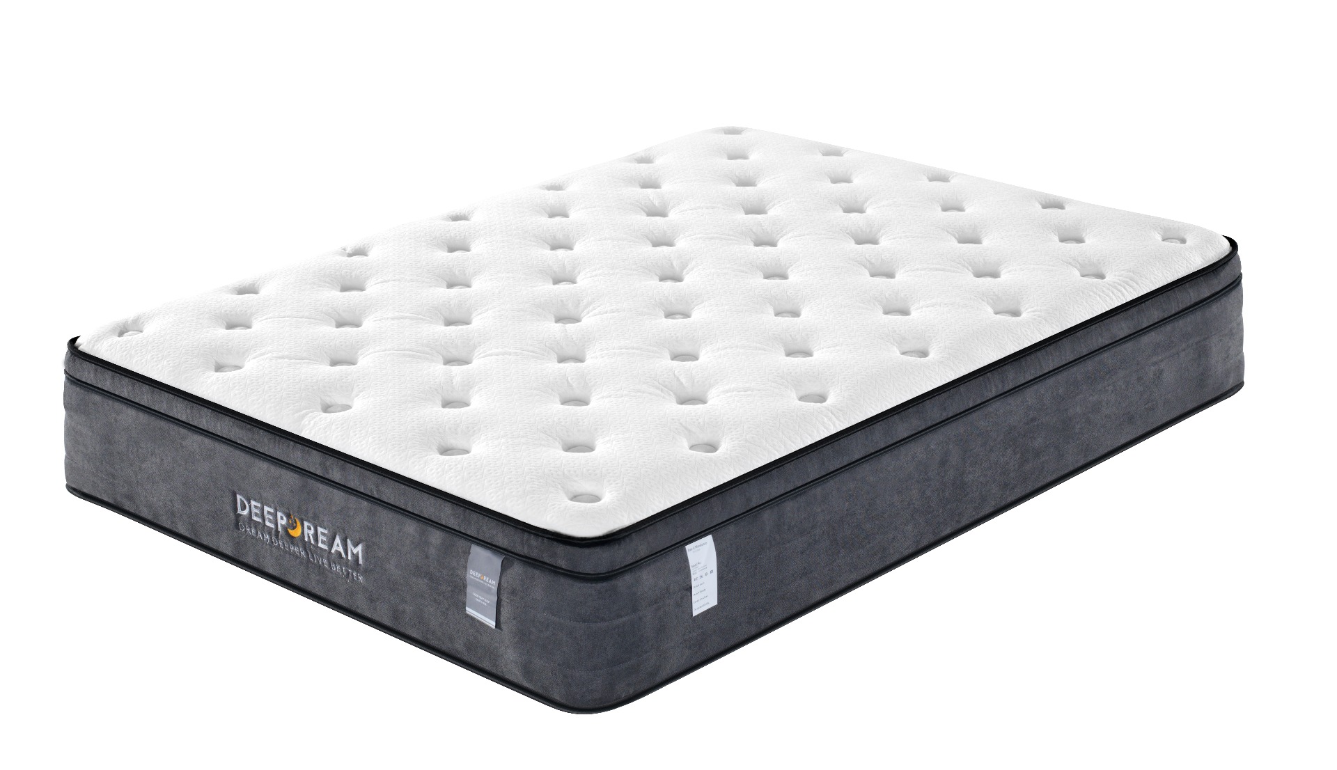 Baraboo Eurotop Mattress 5 Zone Pocket Spring Latex Foam 34cm