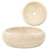 Sink 40×12 cm Marble – Cream