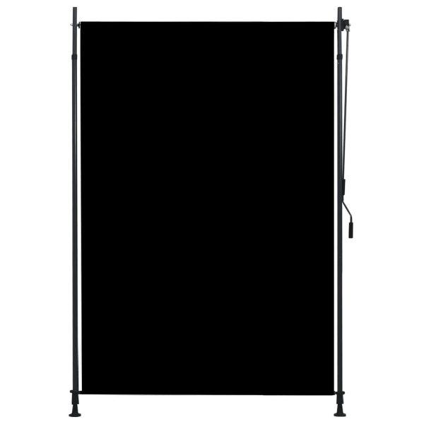 Outdoor Roller Blind 150×270 cm Anthracite