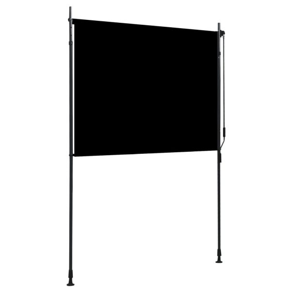 Outdoor Roller Blind 150×270 cm Anthracite